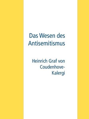 cover image of Das Wesen des Antisemitismus